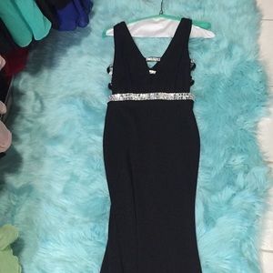 Black Windsor gown